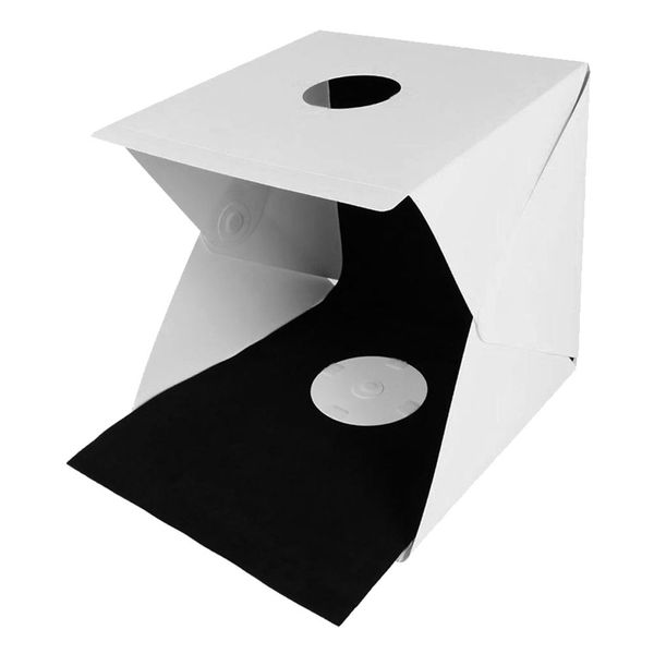 Portable Mini Photo Studio Photography Backdrop Built-in Light Photo Box Kit