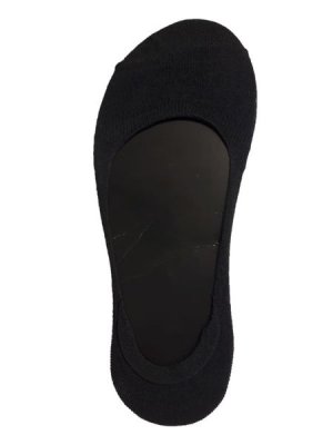 Undeez Men's 5 Pack Secret Socks - Black