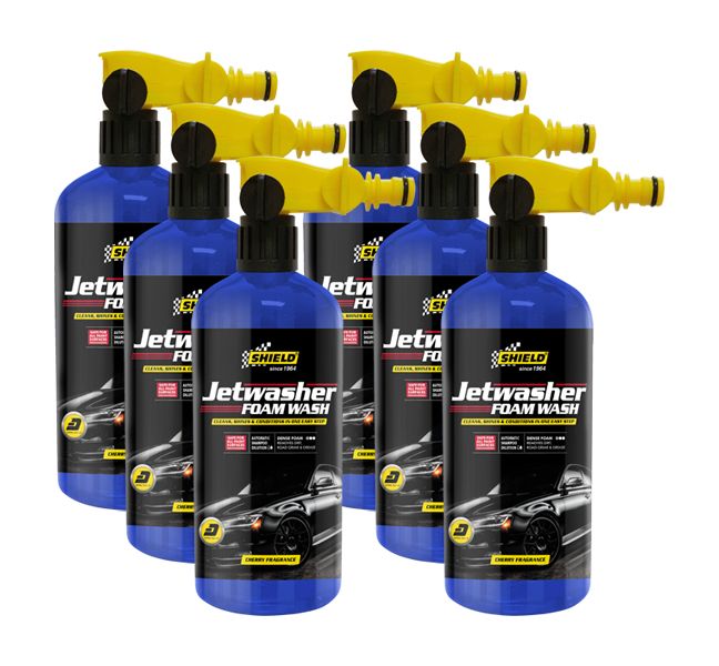 Shield - Jetwasher Car Shampoo 6 x 1 L