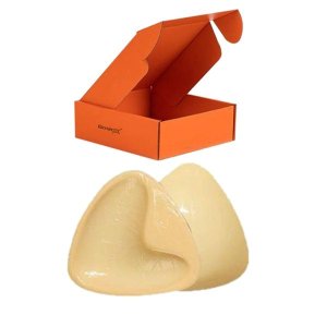 BasicX Silicone Double-Sided Triangle Breast Inserts for Lift &amp; Gather