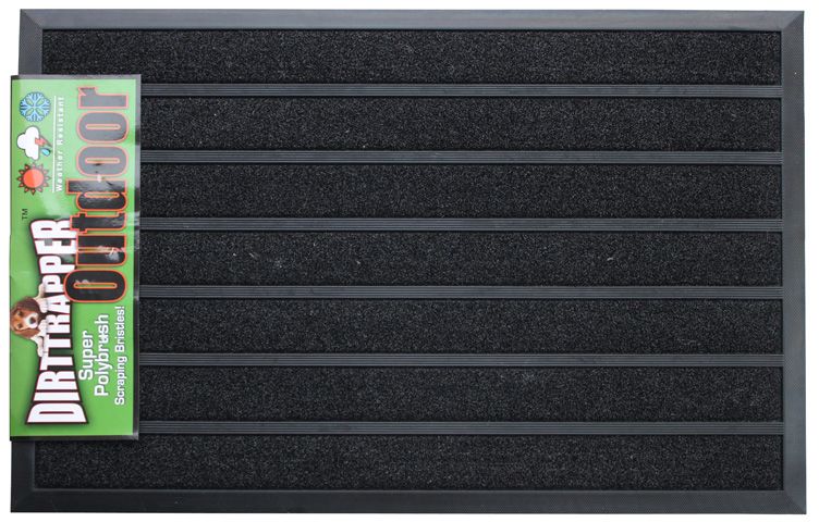 Dirttrapper Outdoor Doormat 90cm x 60cm - Black