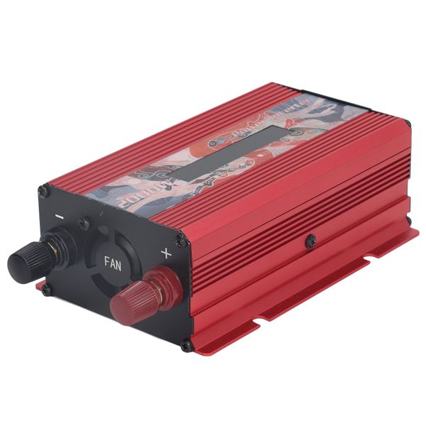 Solar Power Inverter 2000W DC 12V to AC110V Modified Sine Wave with Fan LCD