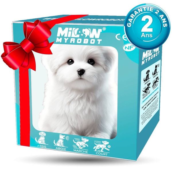 Electric Plush Smart Toy Dog for Kids White 1 Unit