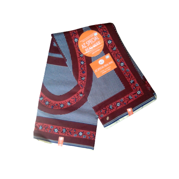 AZ Special Real Wax Fabric - Brown