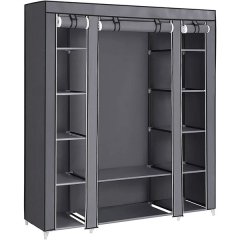 Portable Storage Clothing Wardrobe With Cover
