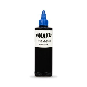 Dynamic Triple Black Tattoo Ink 8oz 240ml Professional Vegan Made in USA