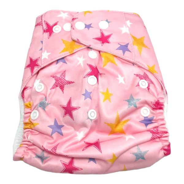 Modern All In One Adjustable and Reusable Infant Diaper with Absorption Pad