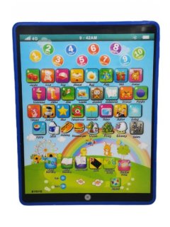 Educational Interactive Learning Pad for Kids - Assorted Colours