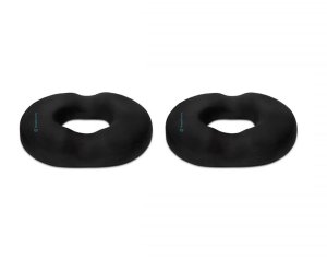 Simply Comfy Donut Seat Support Cushion / Pillow For Office Chair Twin Pack