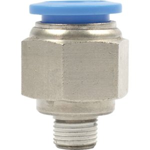 Aircraft Pu Hose Fitting Straight Stud 12mm-1/8 M