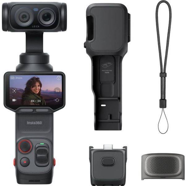 Insta360 Luna Ultra Standard Bundle 8K Action Camera - Black