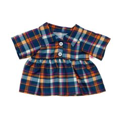 BUILD A BEAR Plaid Shirt Dress - 031606