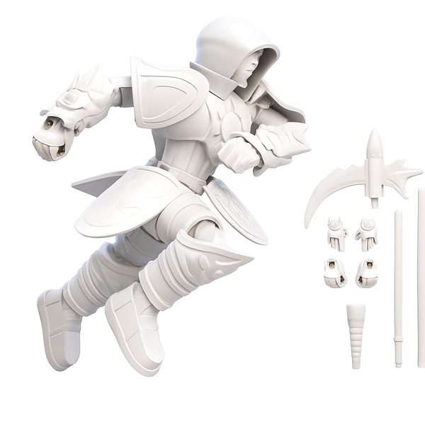 Armored Shadow Warrior Action Figure