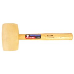 Deamark - Mallet - White - Rubber - 900gm/32 Oz SaHam011 - 3 Pack