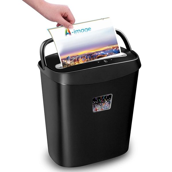 Paper Shredder 8-Sheet Cross-Cut ideal for Home Office US patented cutter