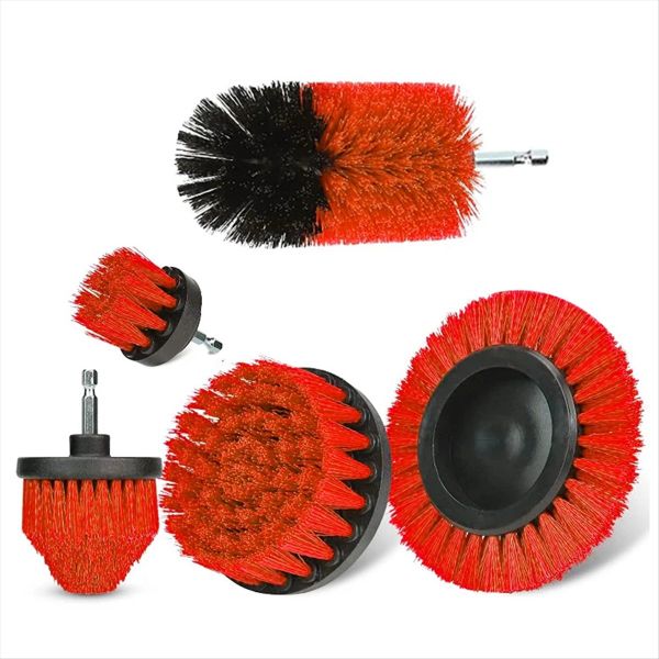 Wash Brush Set Disc Electric Drill Cleaning Tool Kit for Car