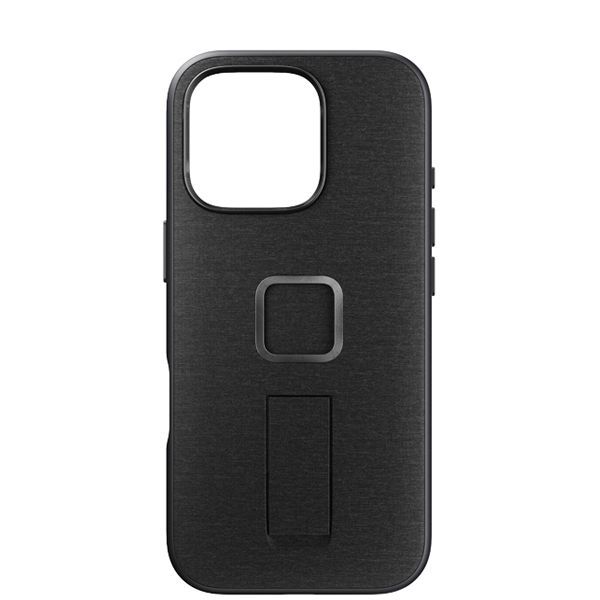 Peak Design Everyday Loop Case compatible with iPhone 16 Series Charcoal