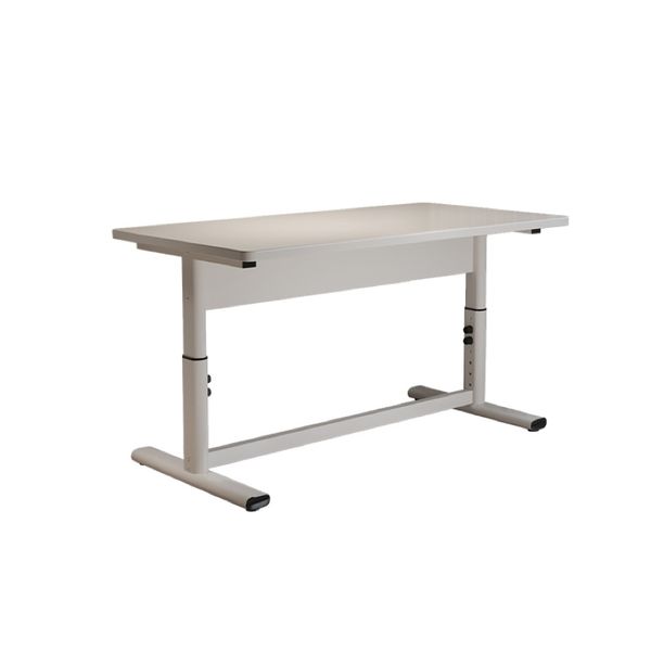 Deli Manual Height Adjustable Table Desk 100x60x65-95cm max White