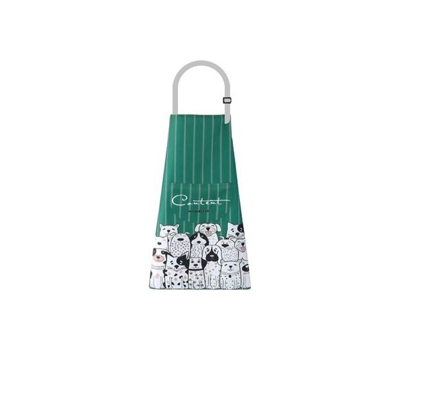 Waterproof And Oil-proof Apron - Adjustable Bib Apron With Big Pocket