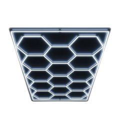 WHL&amp;E 14-Hexagonal Honeycomb LED Ceiling Light