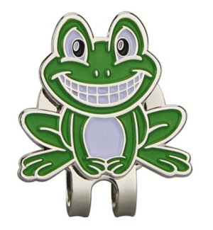 Happy Frog Hat Clip