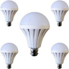 Intelligent Rechargeable Light Bulbs 5 Pack - 15W LED BAYONET