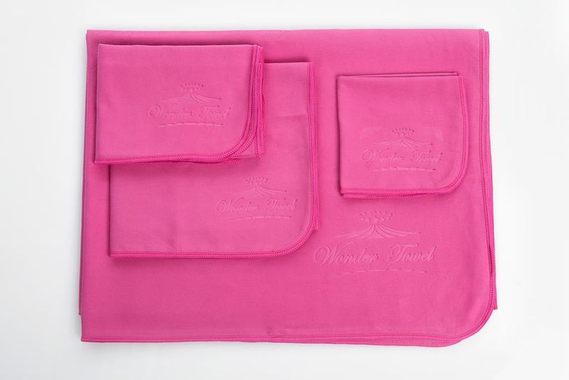 Wonder Towel Microfibre Travel Set - Pink