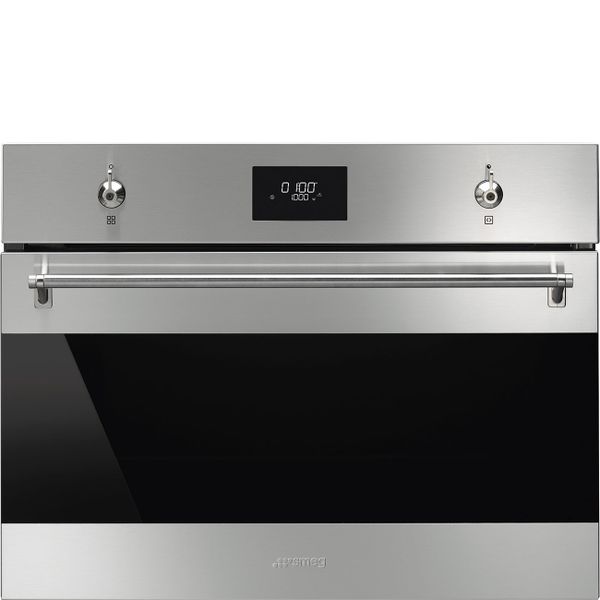 Smeg SO4301M0X Classic Compact Microwave with Grill