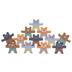 Wooden Bear Stackers 12 Piece