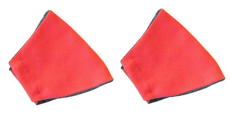 Washable &amp; Reusable Cotton Face Mask - Red (2 Pack)