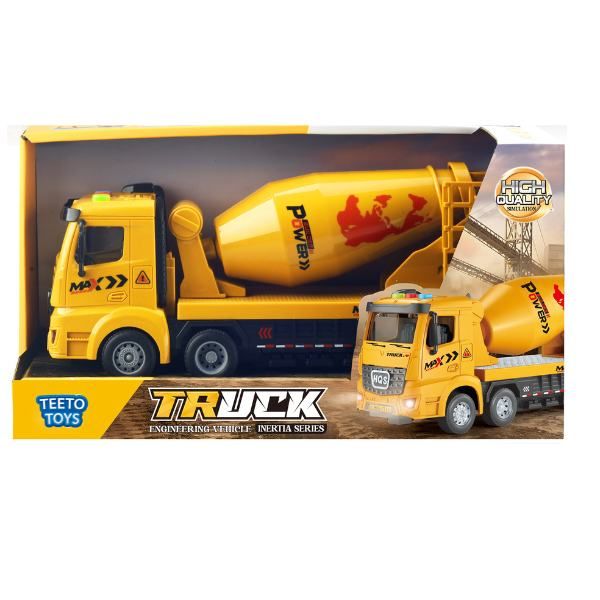 Cement Mixer Construction Toy Truck - Toy Car - Toys for Boys and Toddlers