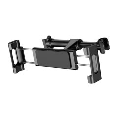 Baseus Car Back Seat Headrest Mount Holder for 4.7"-12.9" Devices - Black