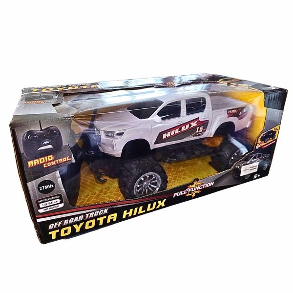 RC|Toyota Hilux 4x4 - Remote Control| Officially Licensed (white)