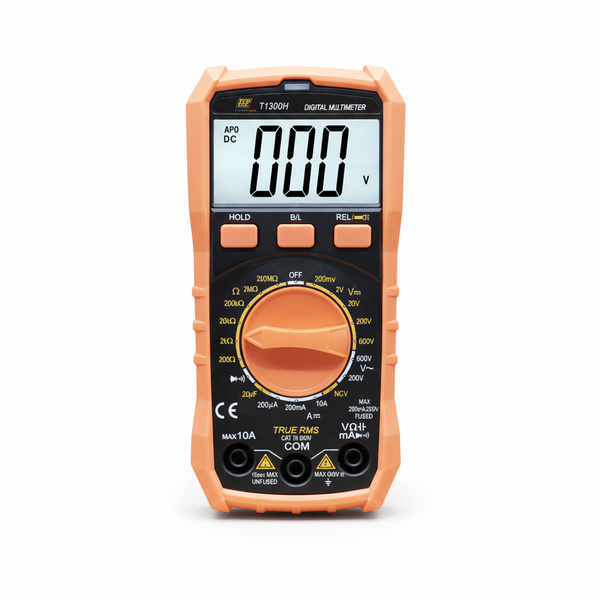 Digital Pocket Multimeter - T1300H - Orange/Black