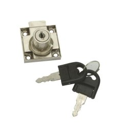 Lock Drawer Chrome Plated - 3 Pack