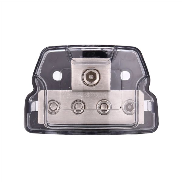 1X0/2/4 Gauge In 4X4/8 Gauge Out Ground Distributor Block For Car