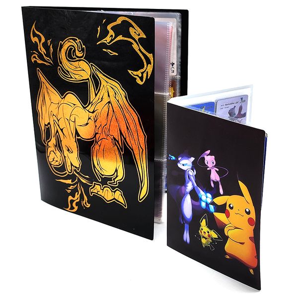 380 Card File Holder Trading Cards File Holder Big &amp; Small flip file pocket