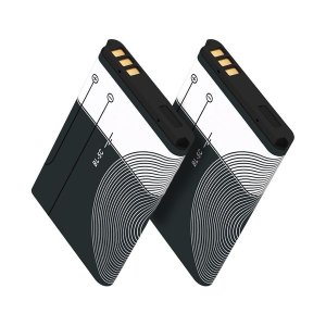 BL-5C Rechargeable 1020mAh Lithium-Liion Battery (Pack of 2)
