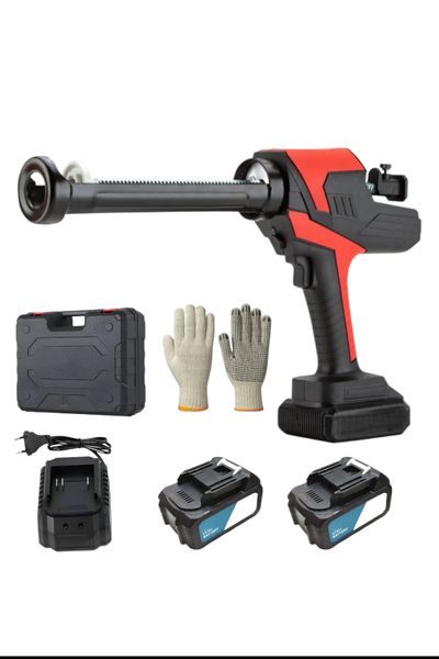 48V Cordless Electric Lithium Caulking Gun - Silicone Applicator Tool