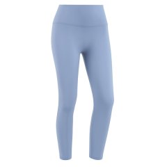 Three-Quarter High-Waisted Fitness Pants - Light Blue
