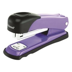 Rexel X15 Half Strip Metal Stapler - Purple