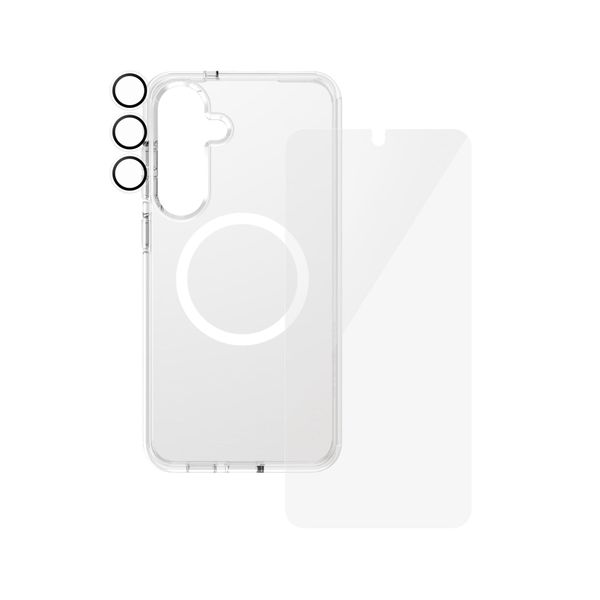 CARE by PanzerGlass 3-in-1 Bundle Compatible Samsung Galaxy S25 Plus