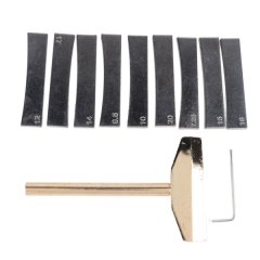 Fret press tool kit with mounting clamp