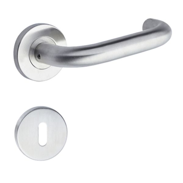 Yale Keyhole Stainless Steel Door Handles Only U - Shape
