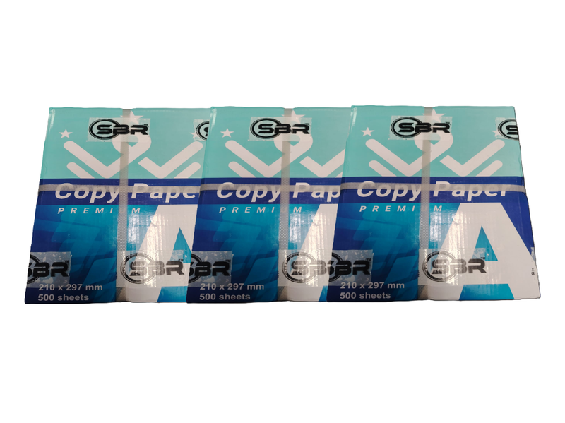 SBR | A4 Paper | 80GSM | 3 BOX