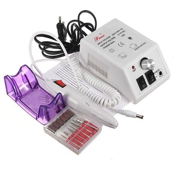 Electric Drill Nail Art Machine Manicure and Pedicure Set