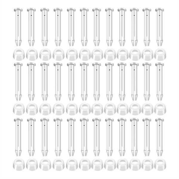 36Pcs Pool Joint Pins &amp; Pool Rubber Seals For Intex 13 Inch-24 Inch