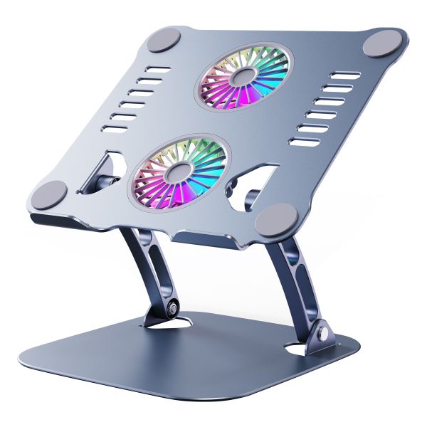 ZELTRYN Adjustable Aluminum Alloy Tablet Stand - Cooling,Liftable, Foldable