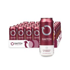 Switch Energy Cranberry &amp; Cherry (24 x 500ml)