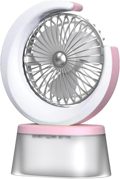 SprayCold Controlled Desk Air Fan with Humidifier &amp; LED Light
